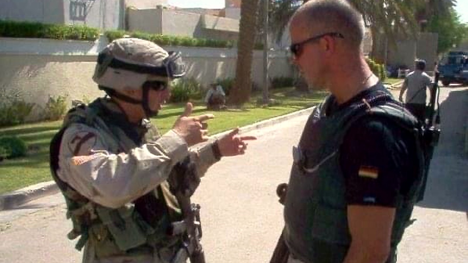 U.S. Army Colonel Minaschek in-theater during deployment — archival photo.
